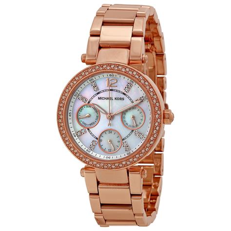 michael kors parker rose gold watch mk5616|michael kors parker rose watch.